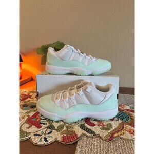 Women's Jordan 11 Retro Low Igloo Emerald Green Pure Violet Legend AH7860 103